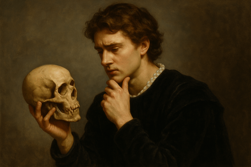 The price Hamlet deciding to be or not to be.